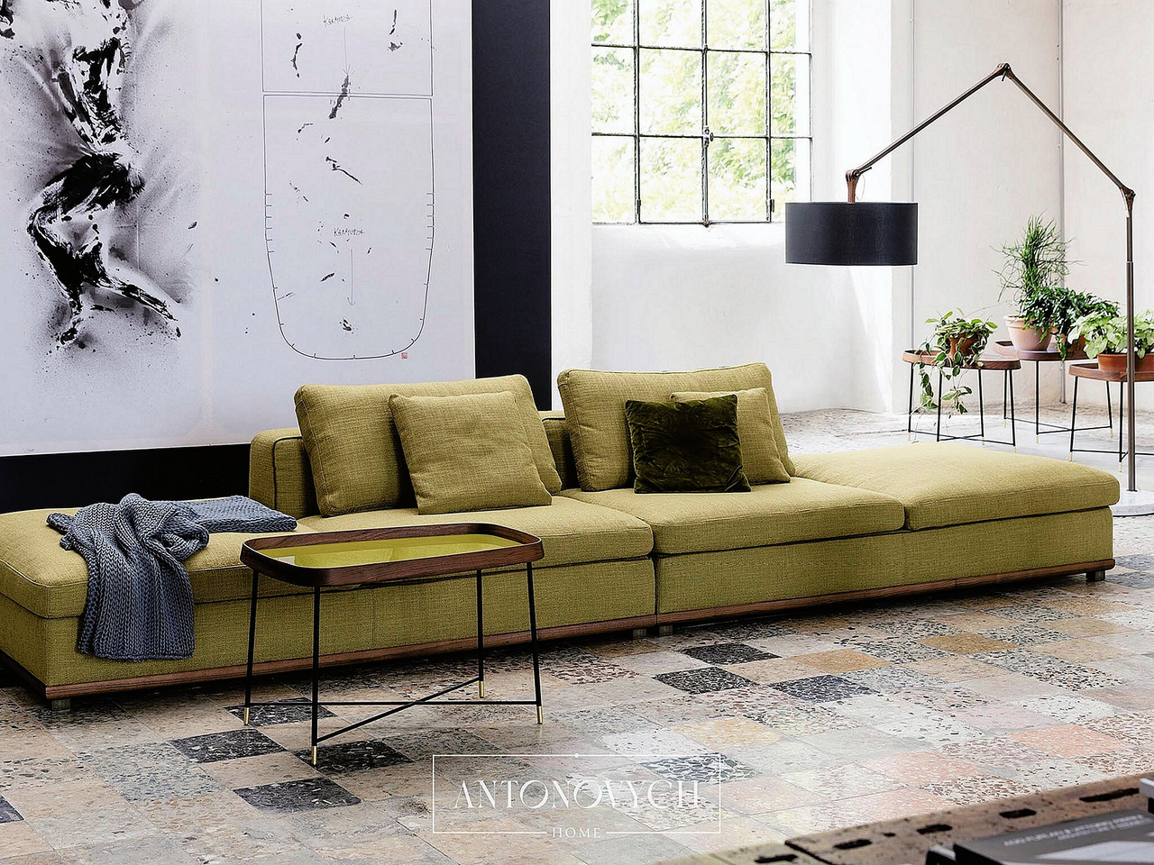 Kirk Modular Sofa by Porada, view 5