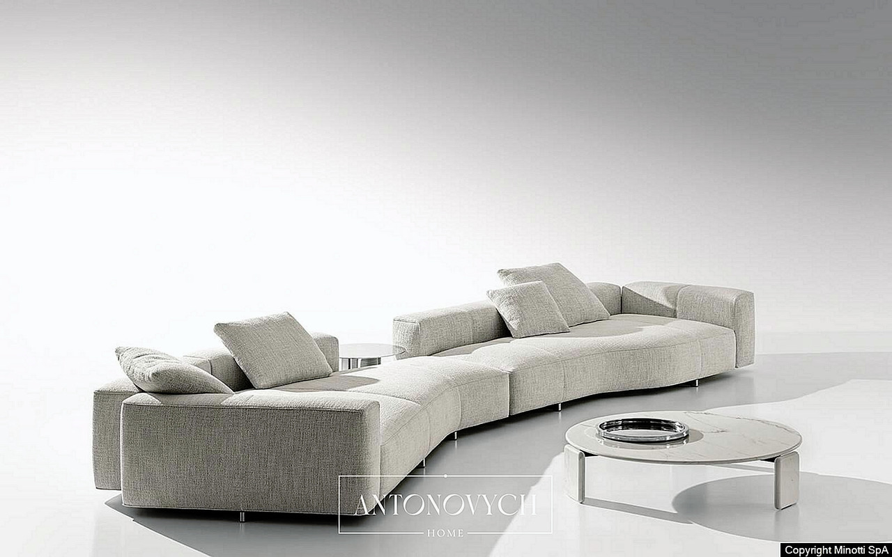 Minotti Yves Sofa, view 6