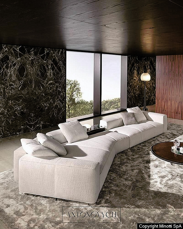 Minotti Yves Sofa, view 11