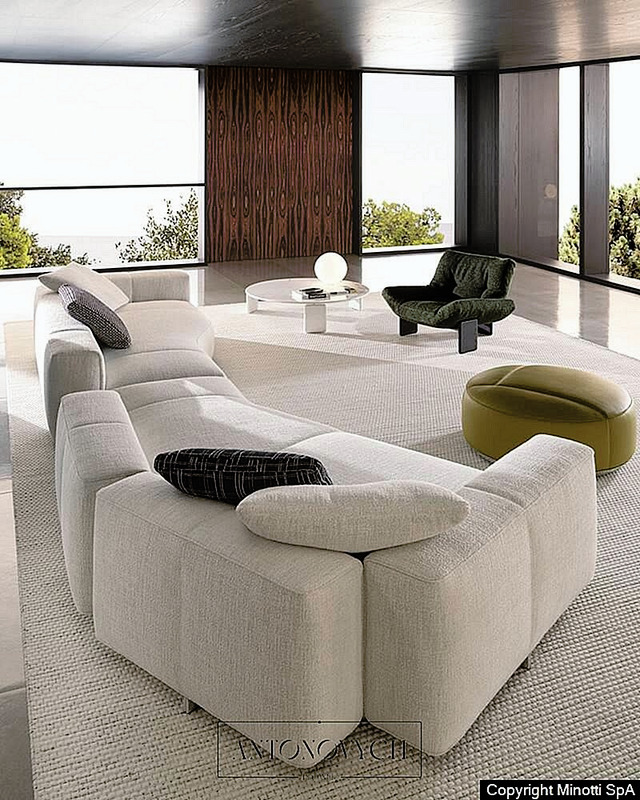 Minotti Yves Sofa, view 16
