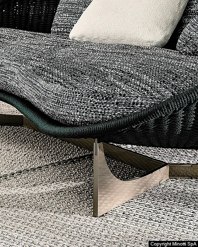 Minotti Lido Cord Outdoor Furniture, view 7
