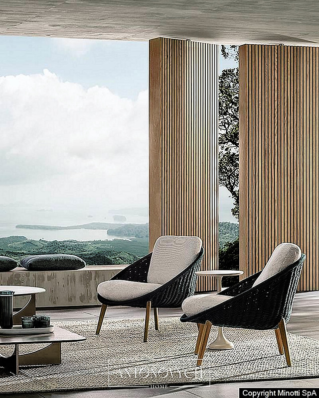 Minotti Lido Cord Outdoor Furniture, view 8