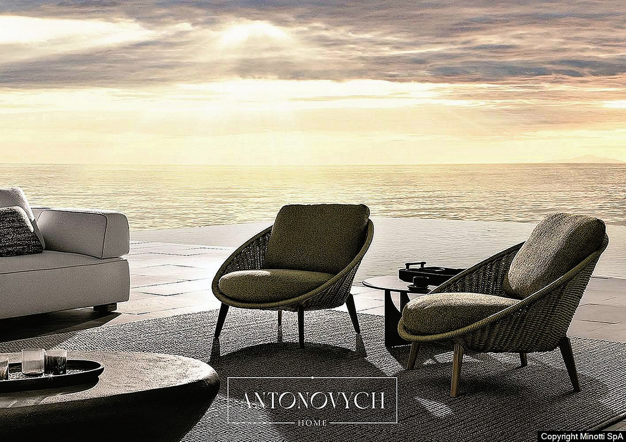 Minotti Lido Cord Outdoor Furniture, view 11