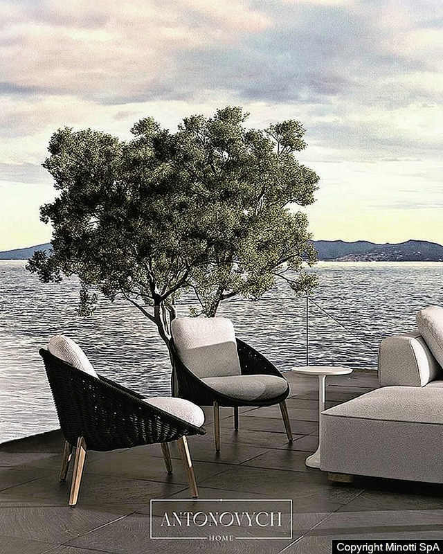 Minotti Lido Cord Outdoor Furniture, view 12