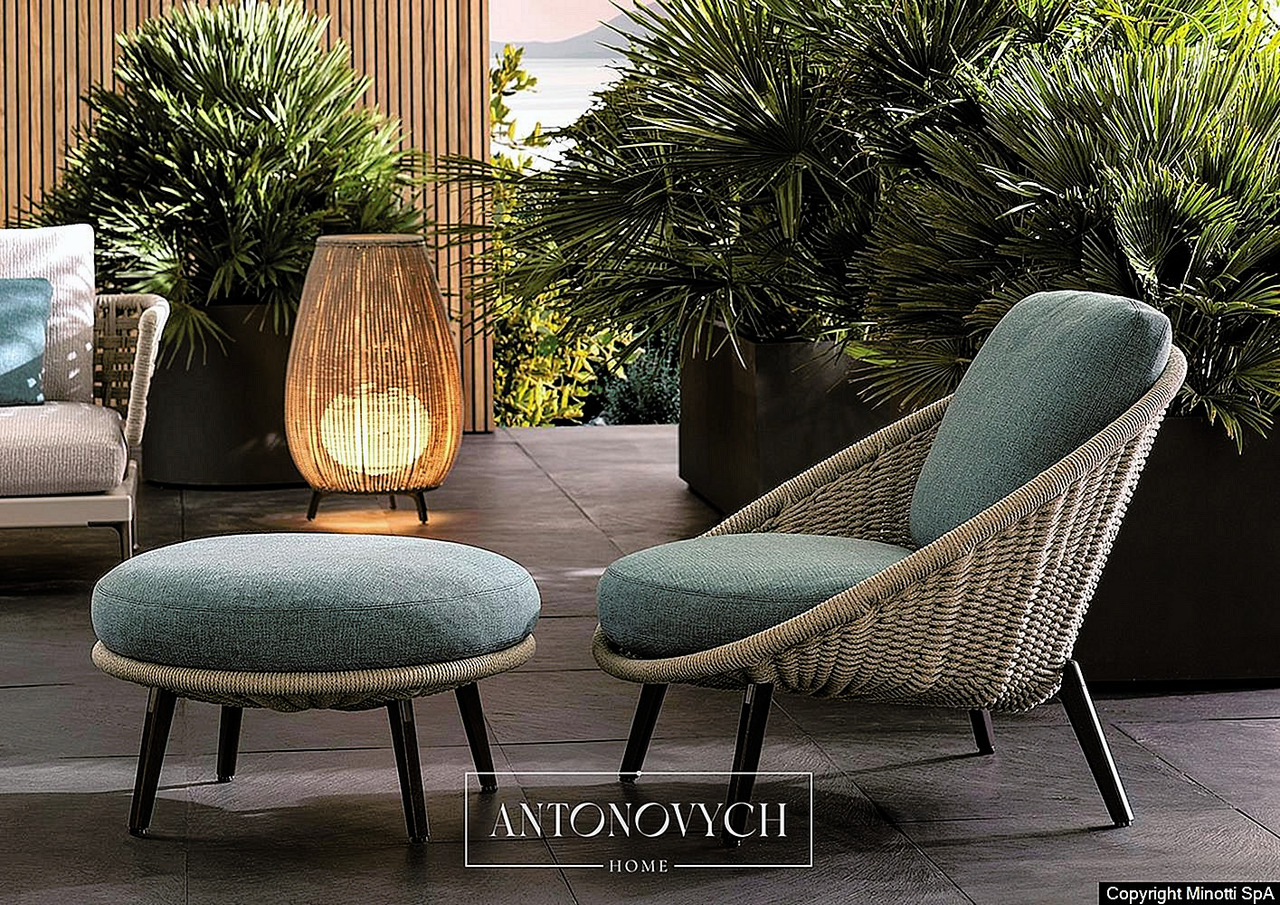 Minotti Lido Cord Outdoor Furniture, view 16