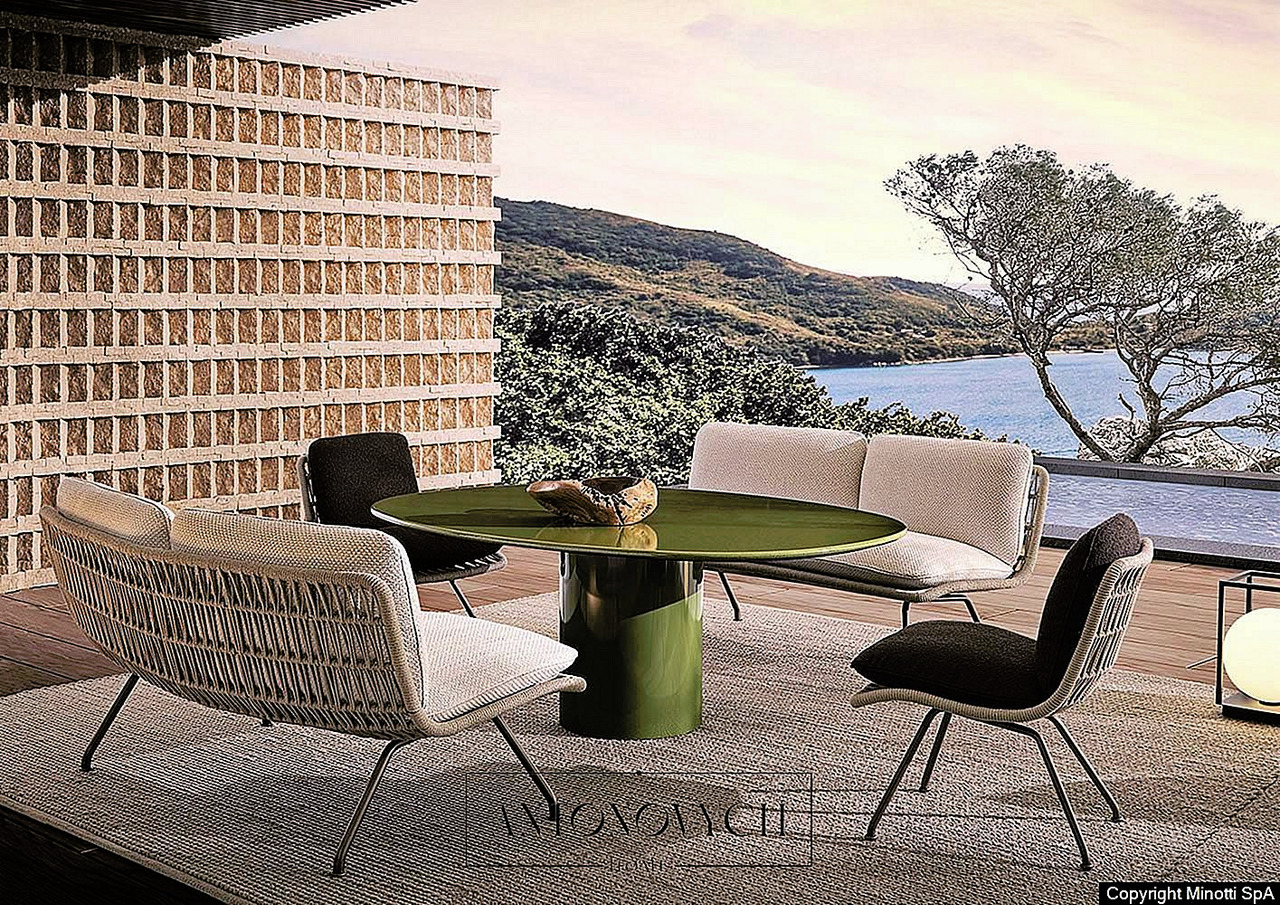 Minotti Pattie Cord Outdoor Furniture, view 2