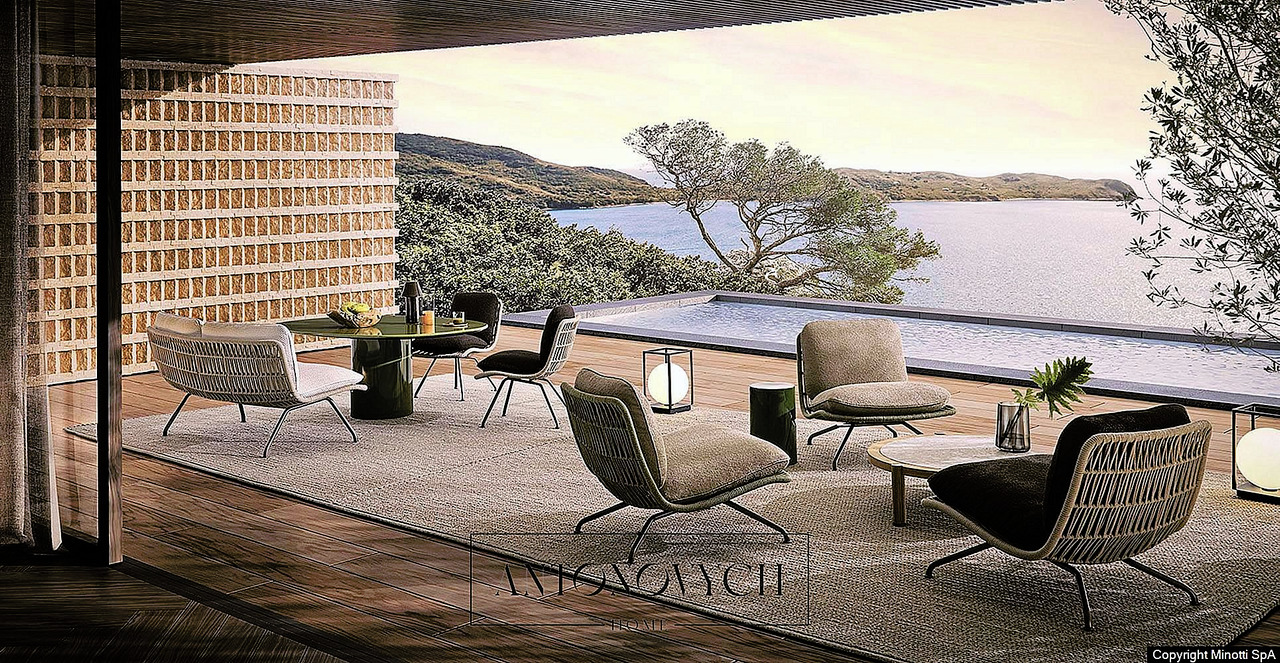 Minotti Pattie Cord Outdoor Furniture