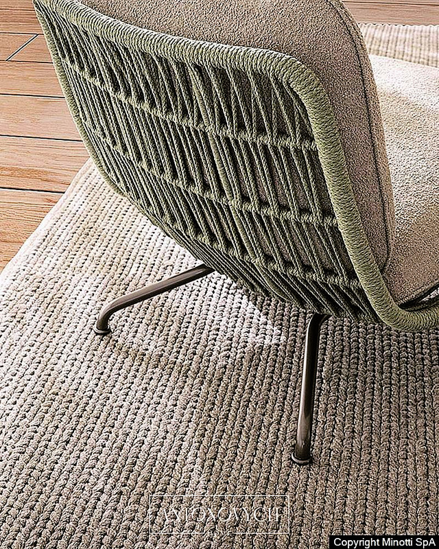 Minotti Pattie Cord Outdoor Furniture, view 5