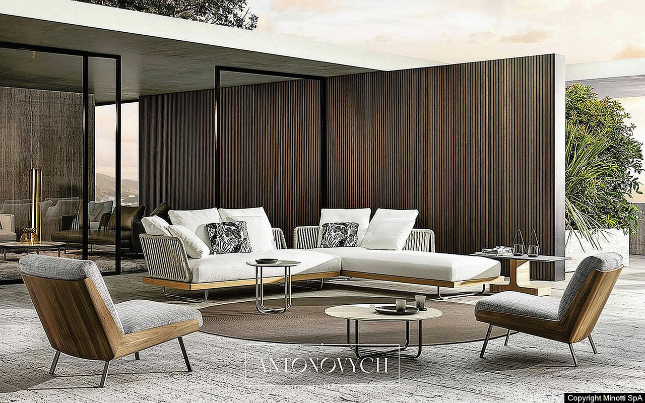 Minotti Sunray Outdoor Furniture, view 3