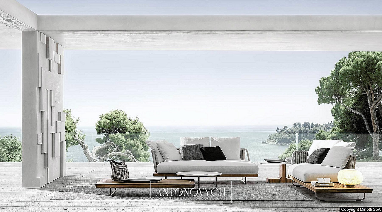 Minotti Sunray Outdoor Furniture, view 8