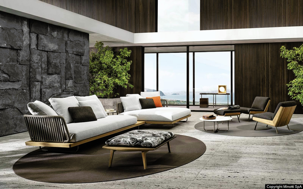 Minotti Sunray Outdoor Furniture