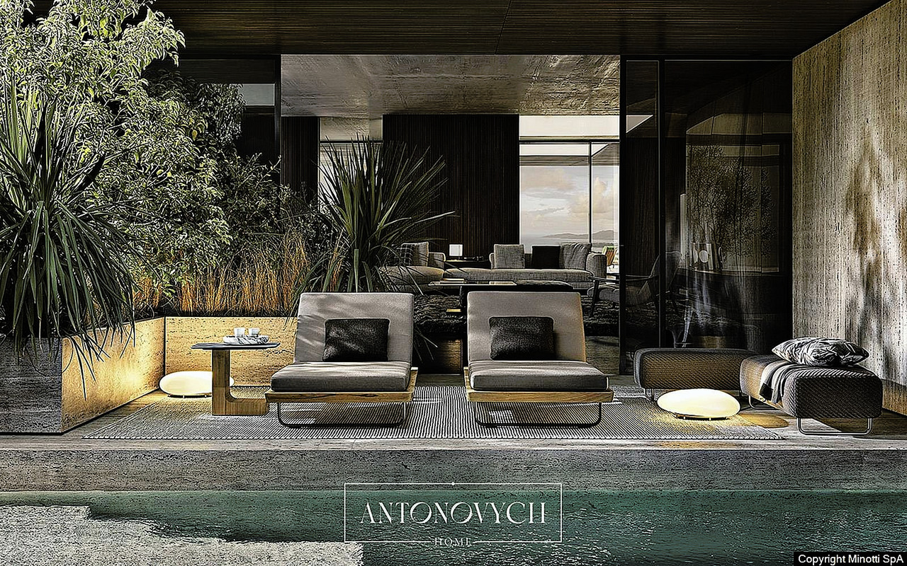 Minotti Sunray Outdoor Furniture, view 18