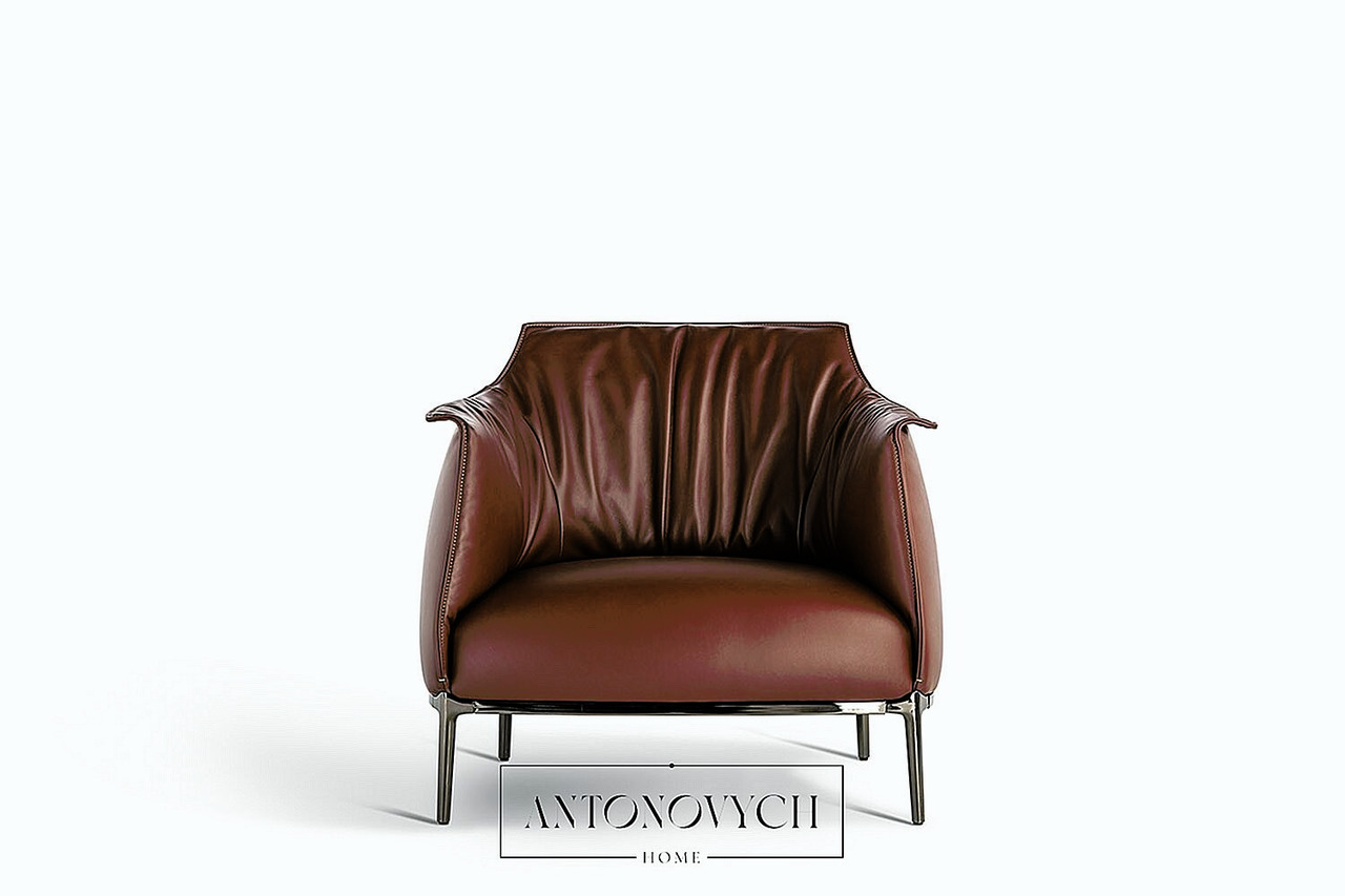 Poltrona Frau Archibald Armchair, view 4