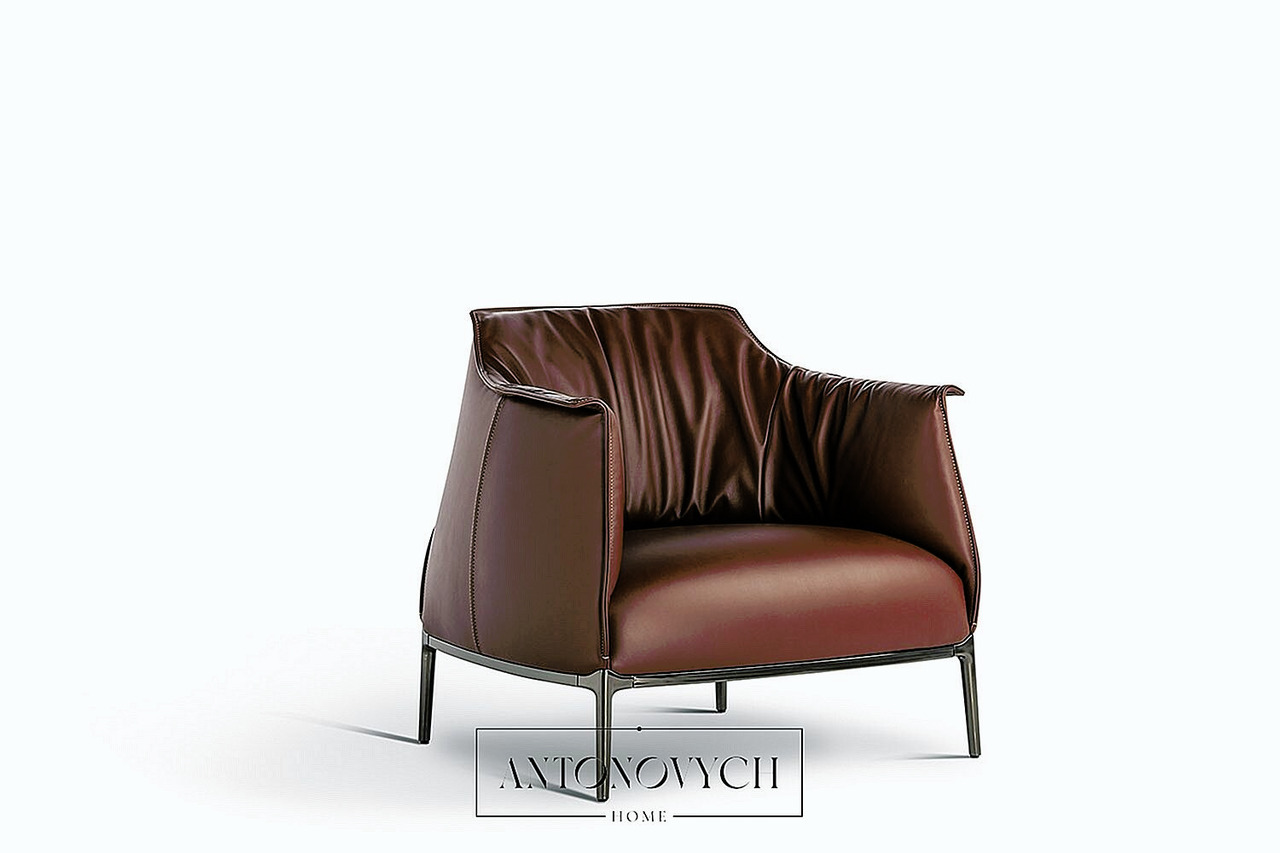 Poltrona Frau Archibald Armchair, view 5