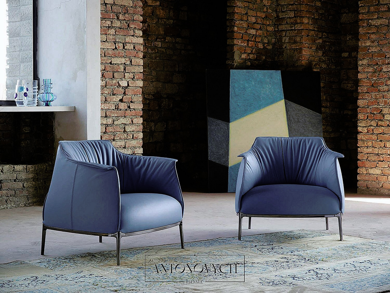 Poltrona Frau Archibald Armchair, view 21