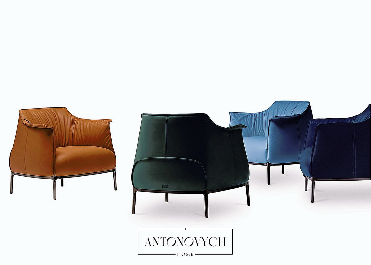 Poltrona Frau Archibald Armchair, view 23