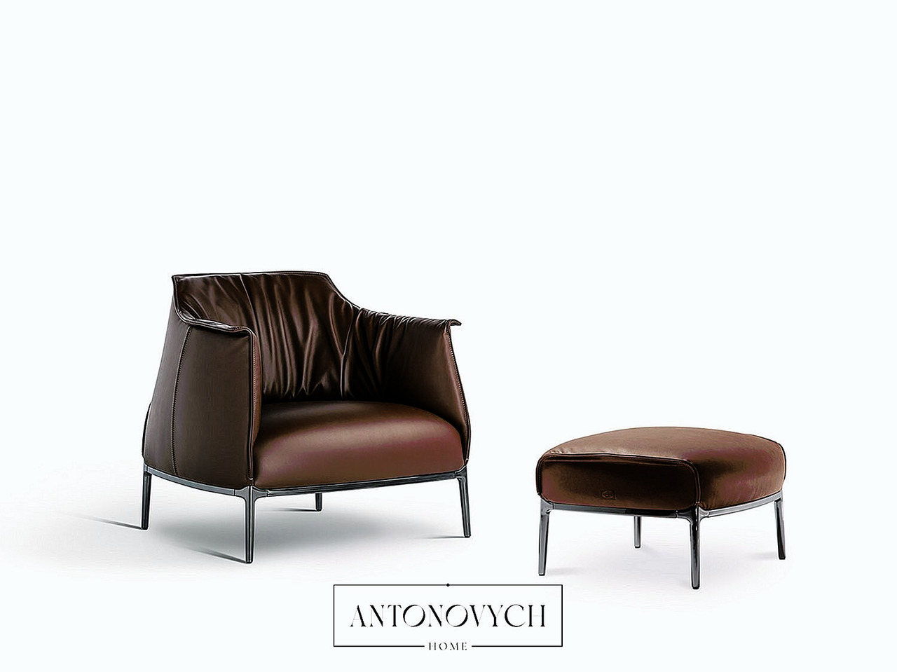 Poltrona Frau Archibald Armchair, view 24