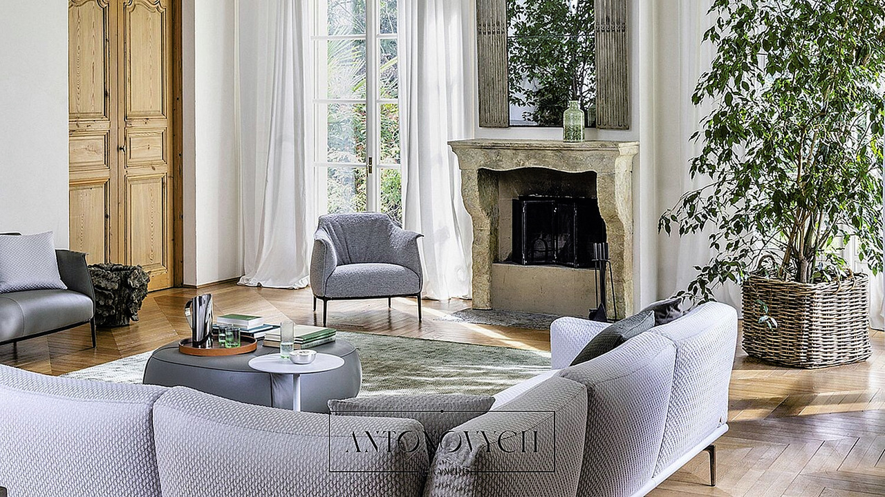 Poltrona Frau Archibald Armchair, view 28